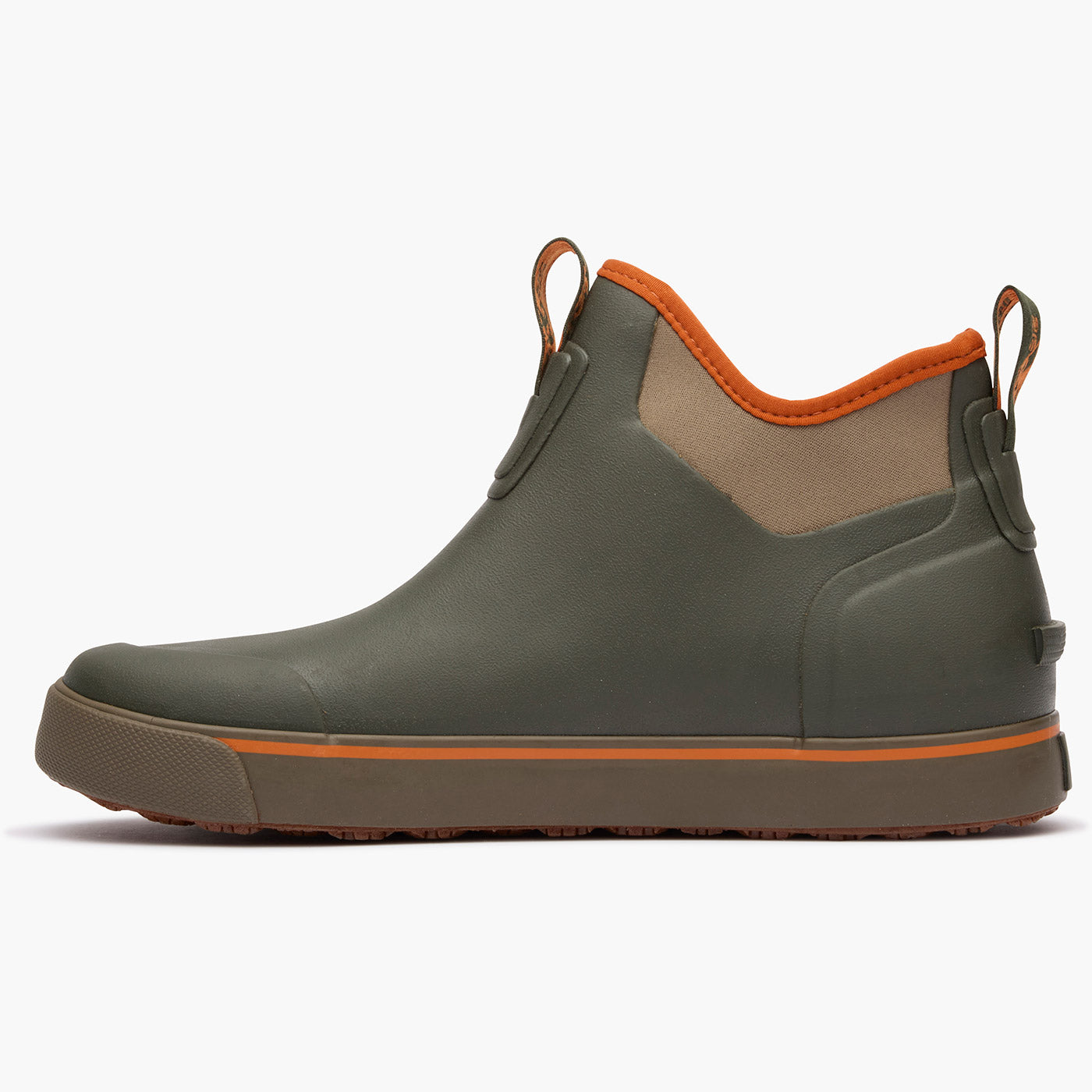 Rocky Dry-Strike Waterproof Green & Orange Deck Boot - profile