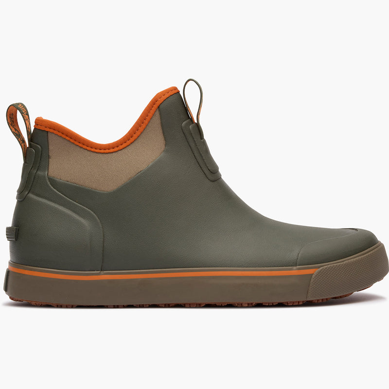 Rocky Dry-Strike Waterproof Green & Orange Deck Boot - profile