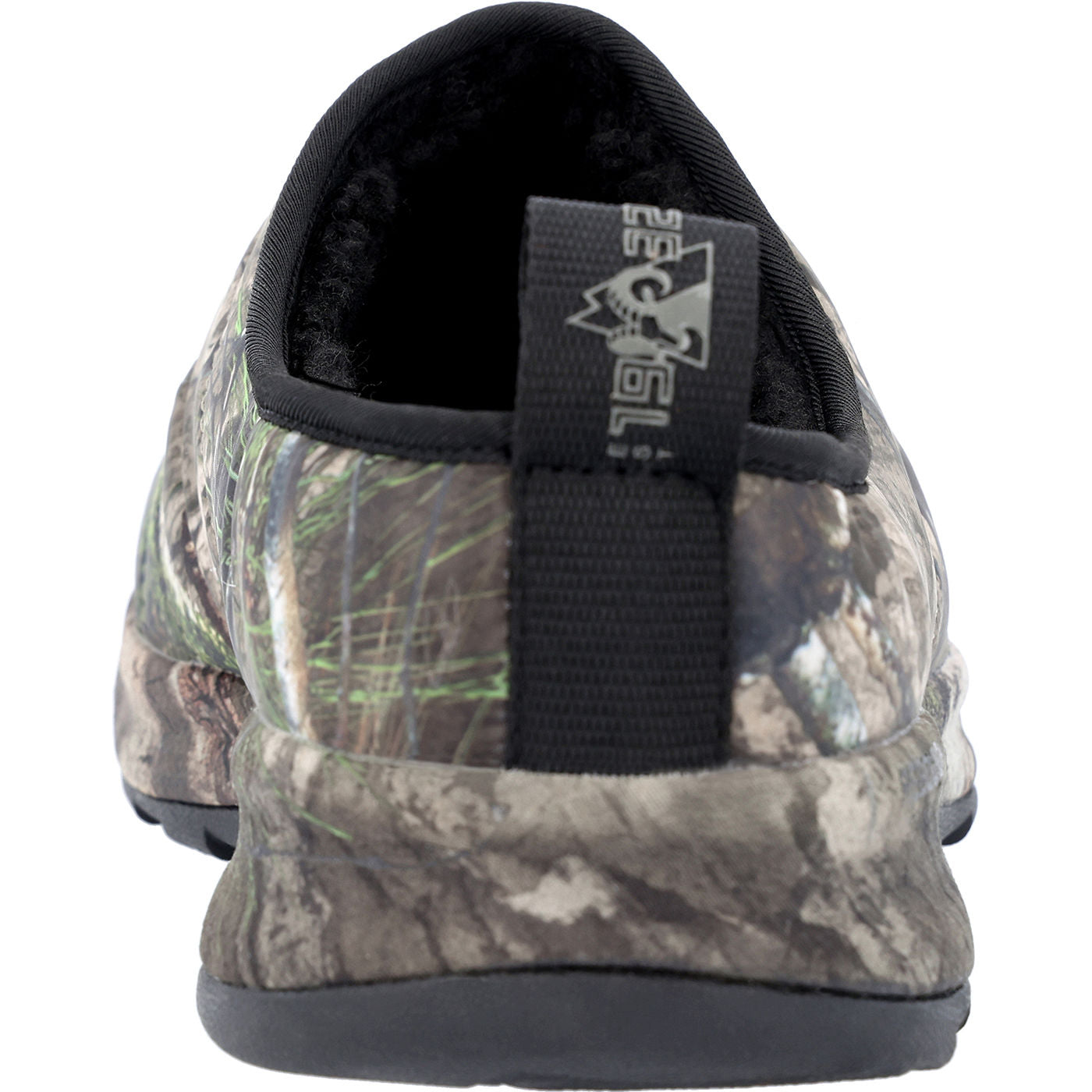 Rocky Campy Jams Mossy Oak Slip-On Outdoor Shoe - back