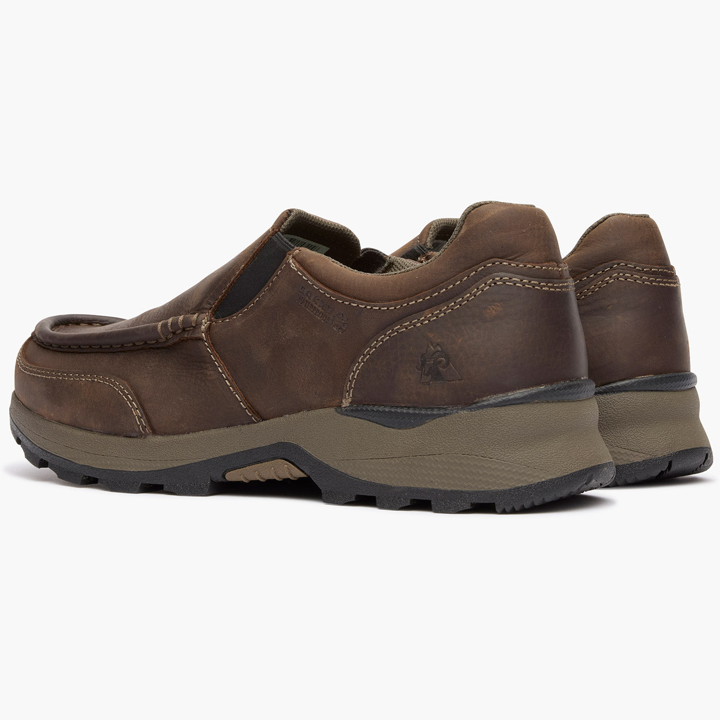 "Rocky Trophy Series 3" Waterproof Slip-On Rugged Casual - doubleheel"