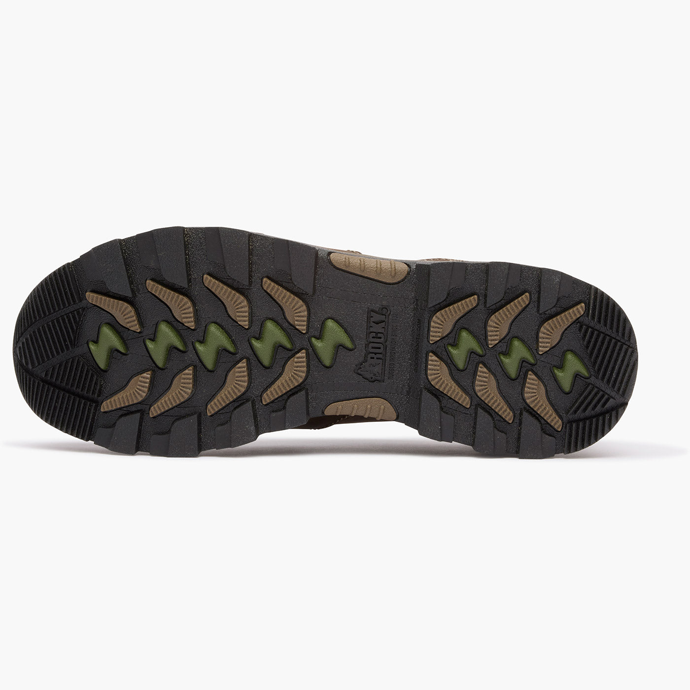 "Rocky Trophy Series 3" Waterproof Slip-On Rugged Casual - outsole"