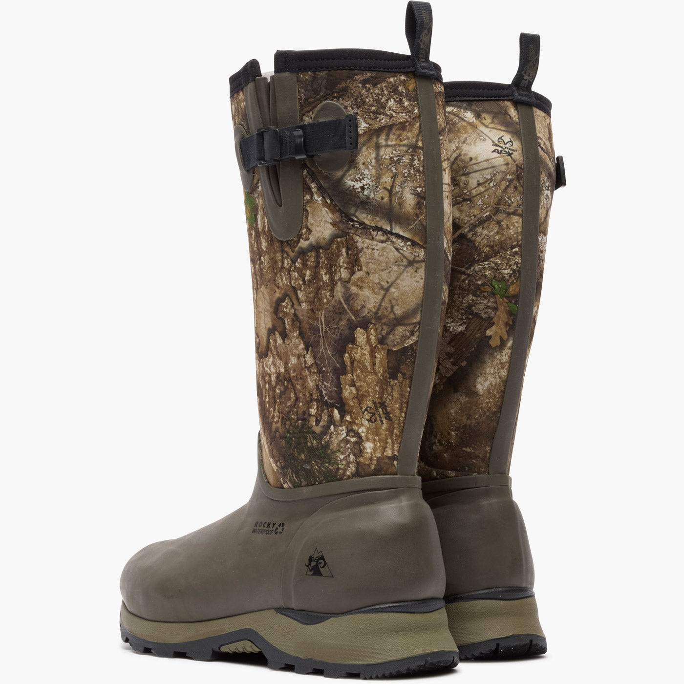 Rocky Trophy Series 1000G Insulated Pull-On Boot - doubleheel