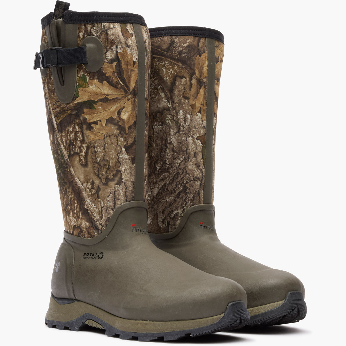 Rocky Trophy Series 1000G Insulated Pull-On Boot - doublequarter