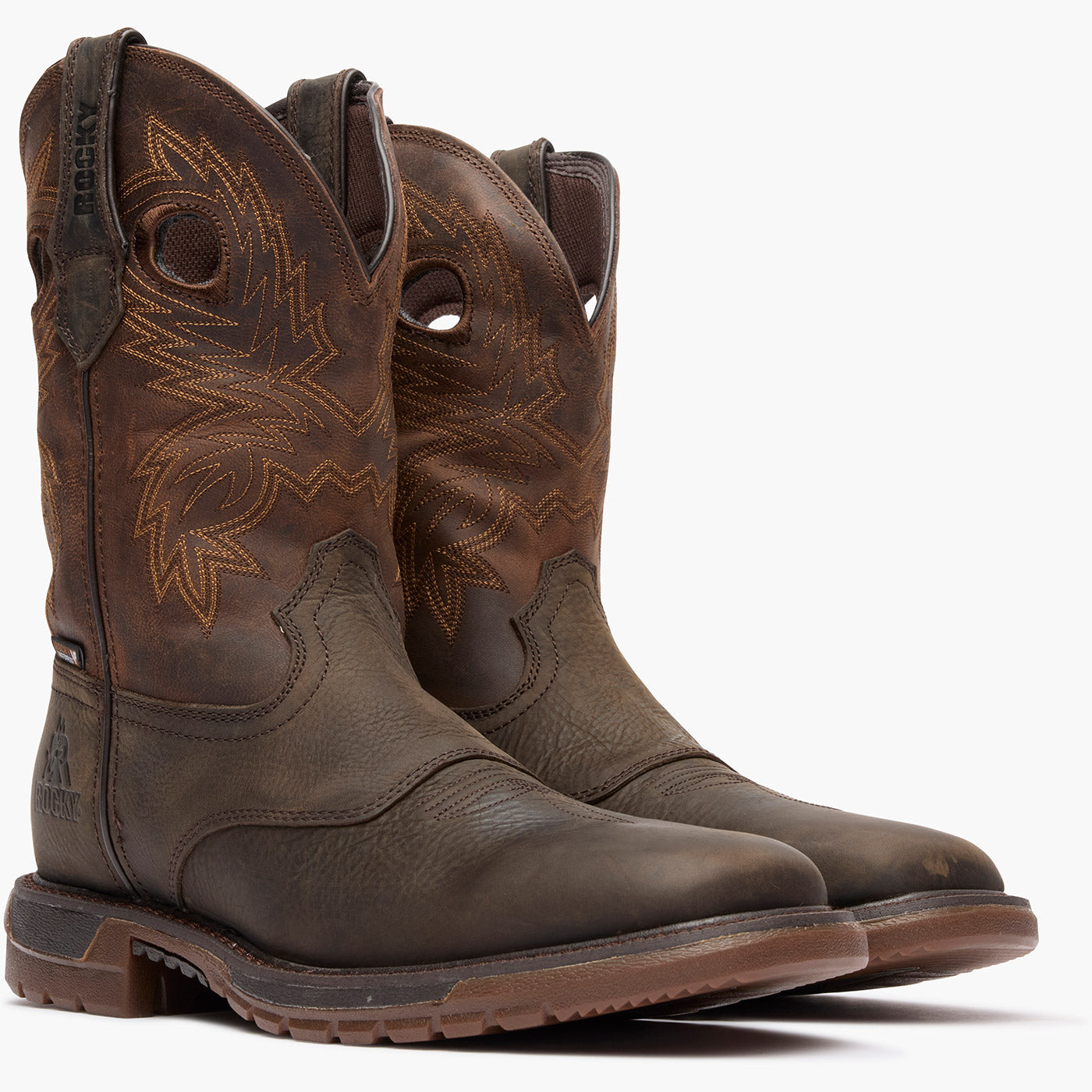 Rocky Original Ride FLX Waterproof Western Boot - doublequarter