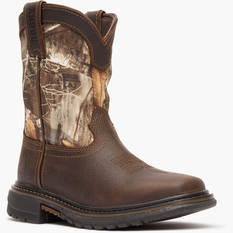 Rocky Kids' Ride FLX Waterproof Western Boot - main