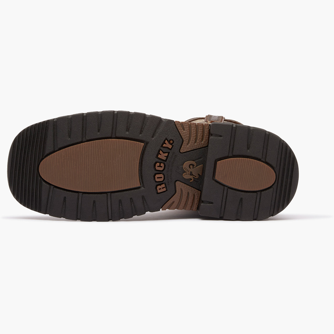 Rocky Big Kids' Ride FLX Waterproof Western Boot - outsole