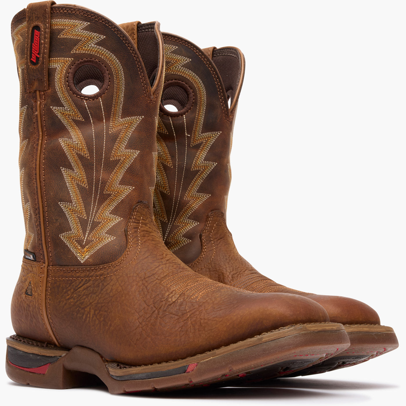 ""Rocky Long Range 11"" Waterproof Western Boot" - doublequarter"