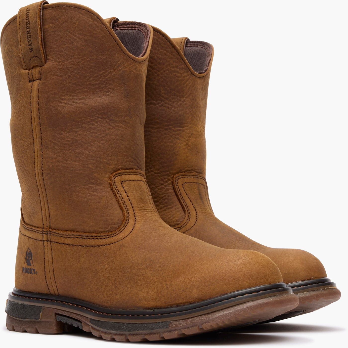 Rocky Big Kid's Original Ride FLX Waterproof Western Boot - doublequarter