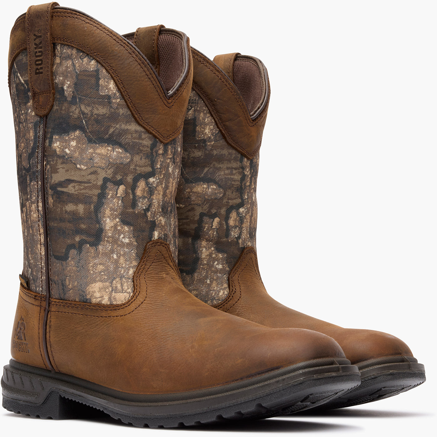 Rocky Worksmart 400G Insulated Waterproof Western Boot - doublequarter
