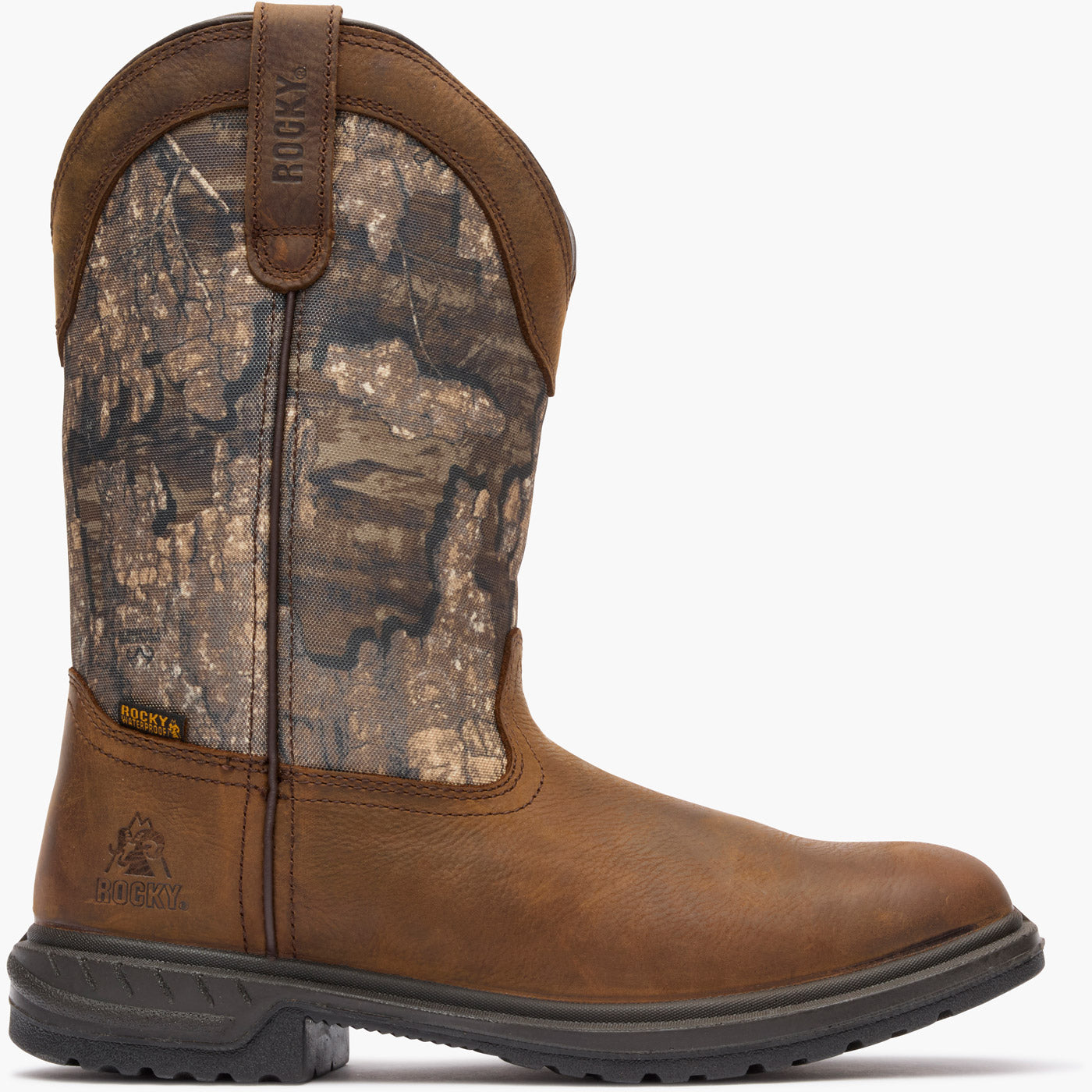 Rocky Worksmart 400G Insulated Waterproof Western Boot - profile
