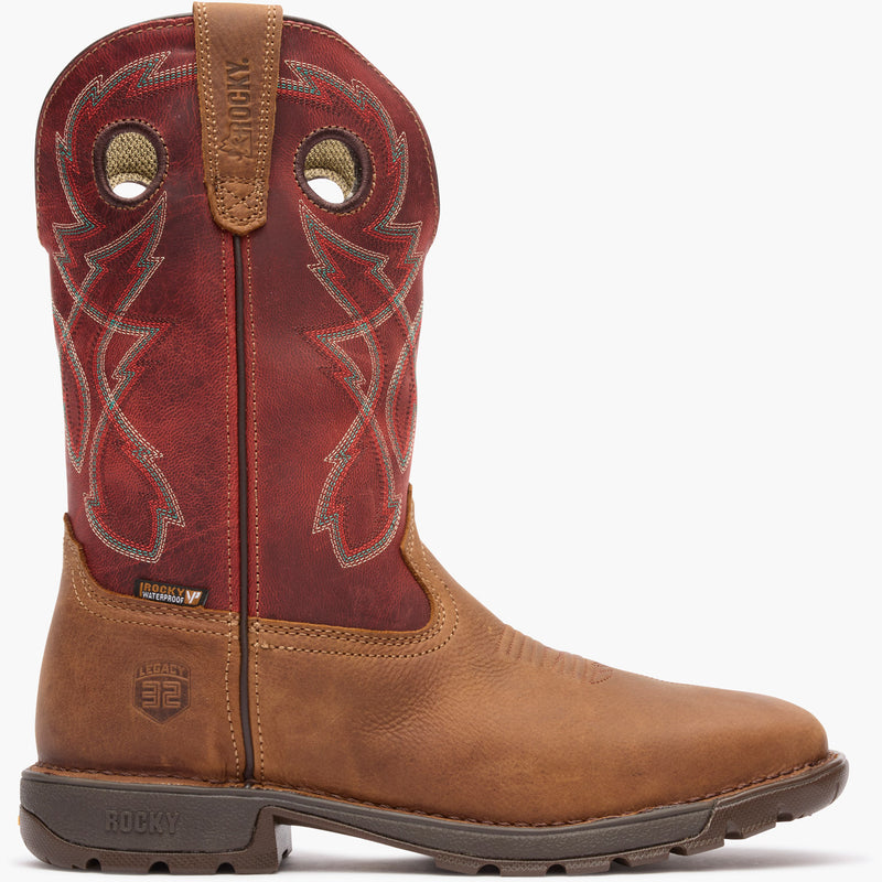 Rocky Legacy 32 Steel Toe Waterproof Western Boot - profile
