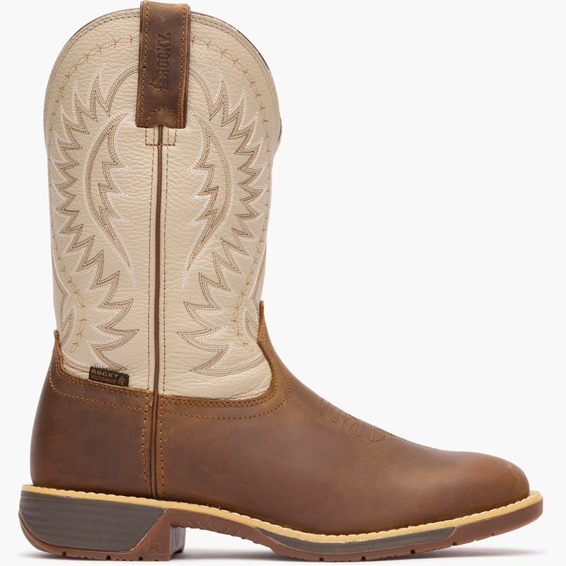 Rocky Rugged Trail Waterproof Western Boot - profile