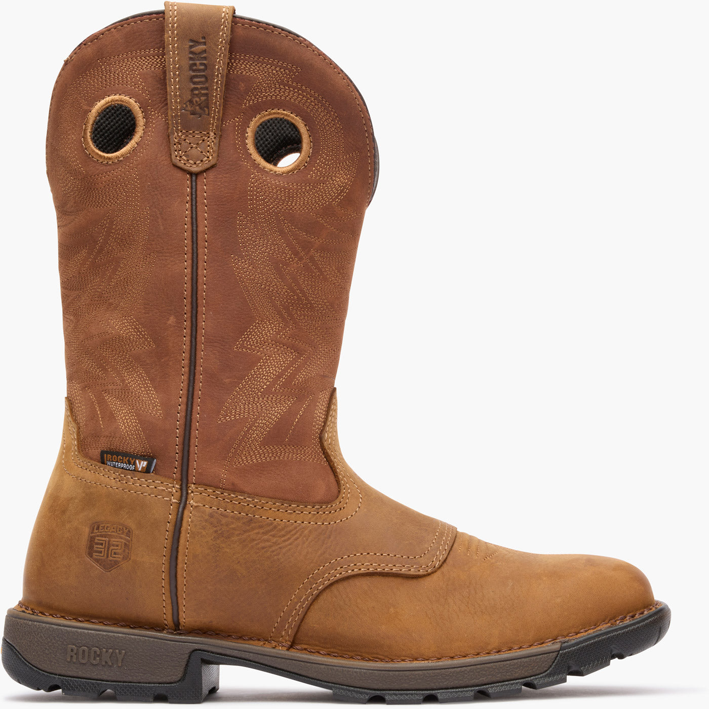 Rocky Legacy 32 Waterproof Western Boot - profile