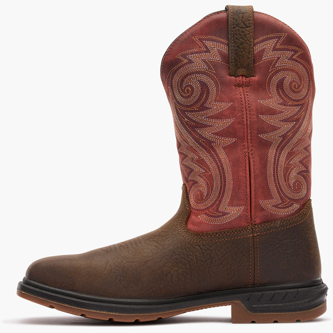""Rocky Worksmart 11"" Composite Toe Waterproof Western Boot" - profile"