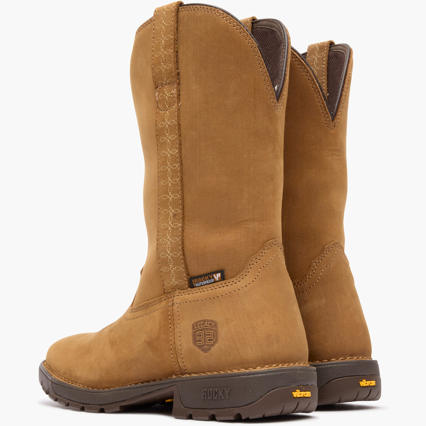 "Rocky Legacy 32 Women's 11" Western Boot - doubleheel"