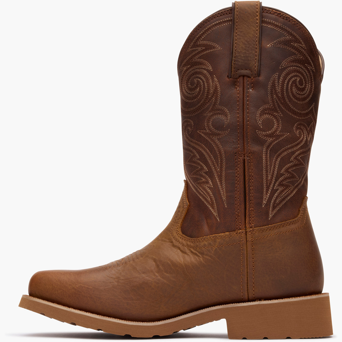 "Rocky MonoCrepe 12" Steel Toe Western Boot - profile"