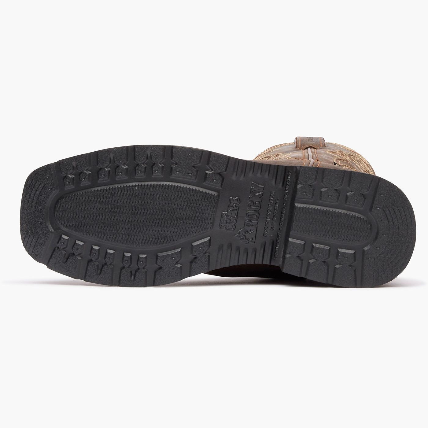 "Rocky Women's MonoCrepe 11" Steel Toe Western Boot - outsole"