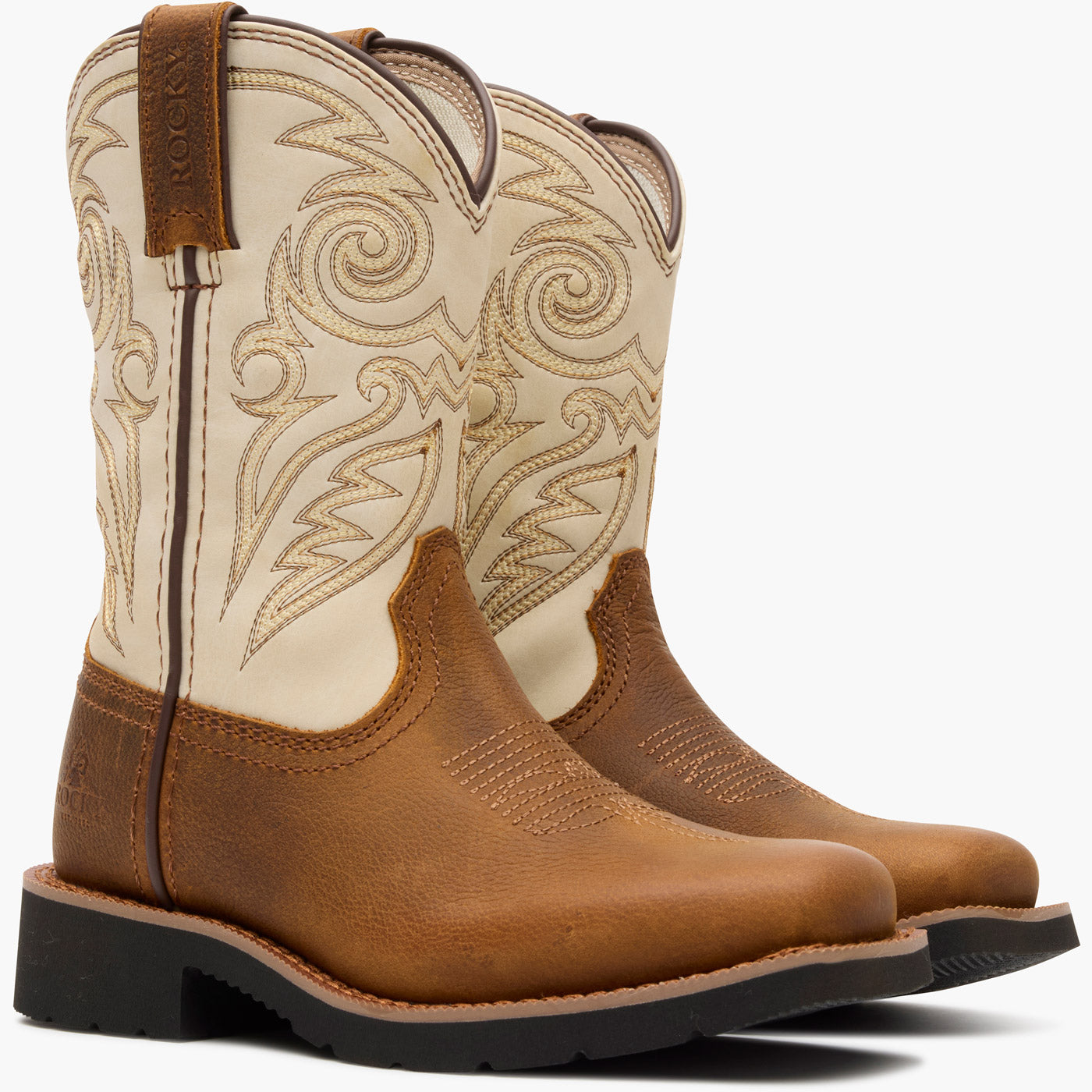 Rocky Kid's MonoCrepe Western Boot - doublequarter