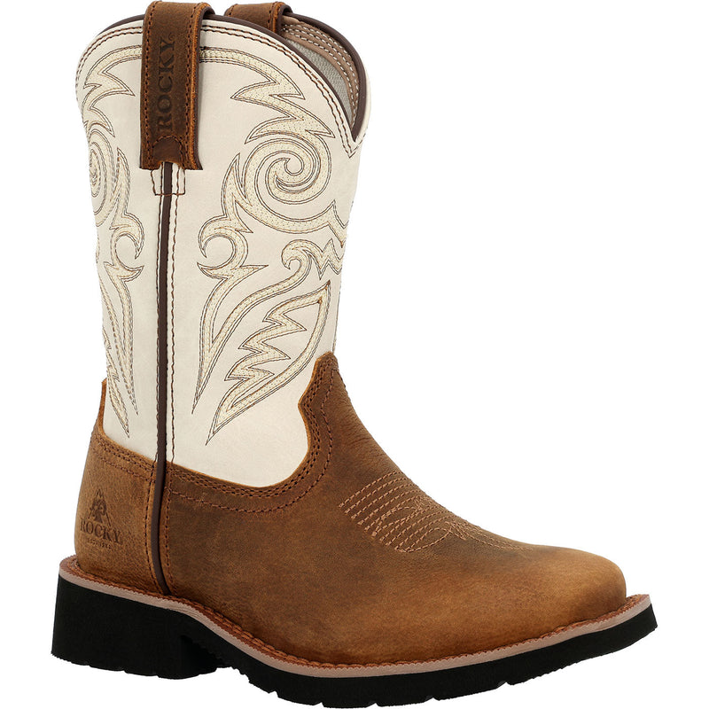 Rocky Big Kid's MonoCrepe Western Boot - main