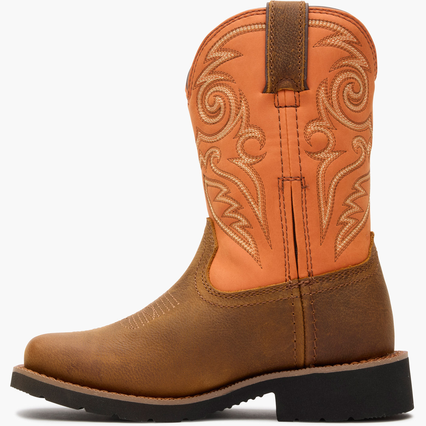 Rocky Big Kid's MonoCrepe Western Boot - profile