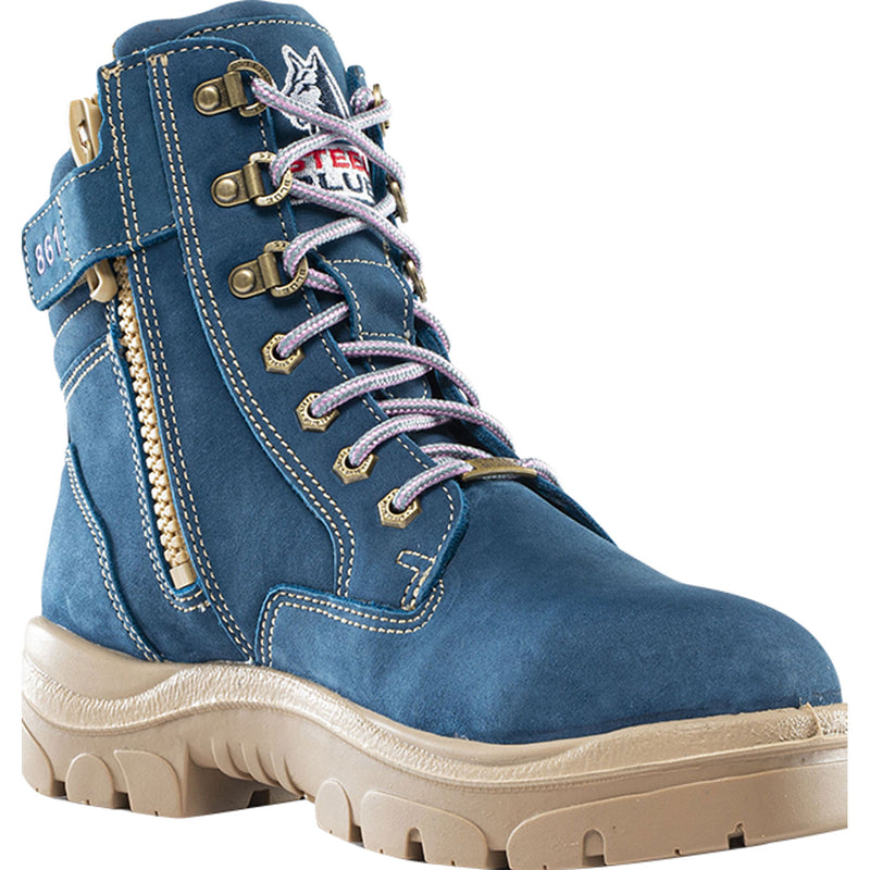 Steel Blue Southern Cross Zip Women's Steel Toe Electrical Hazard Zipper Work Boot - main