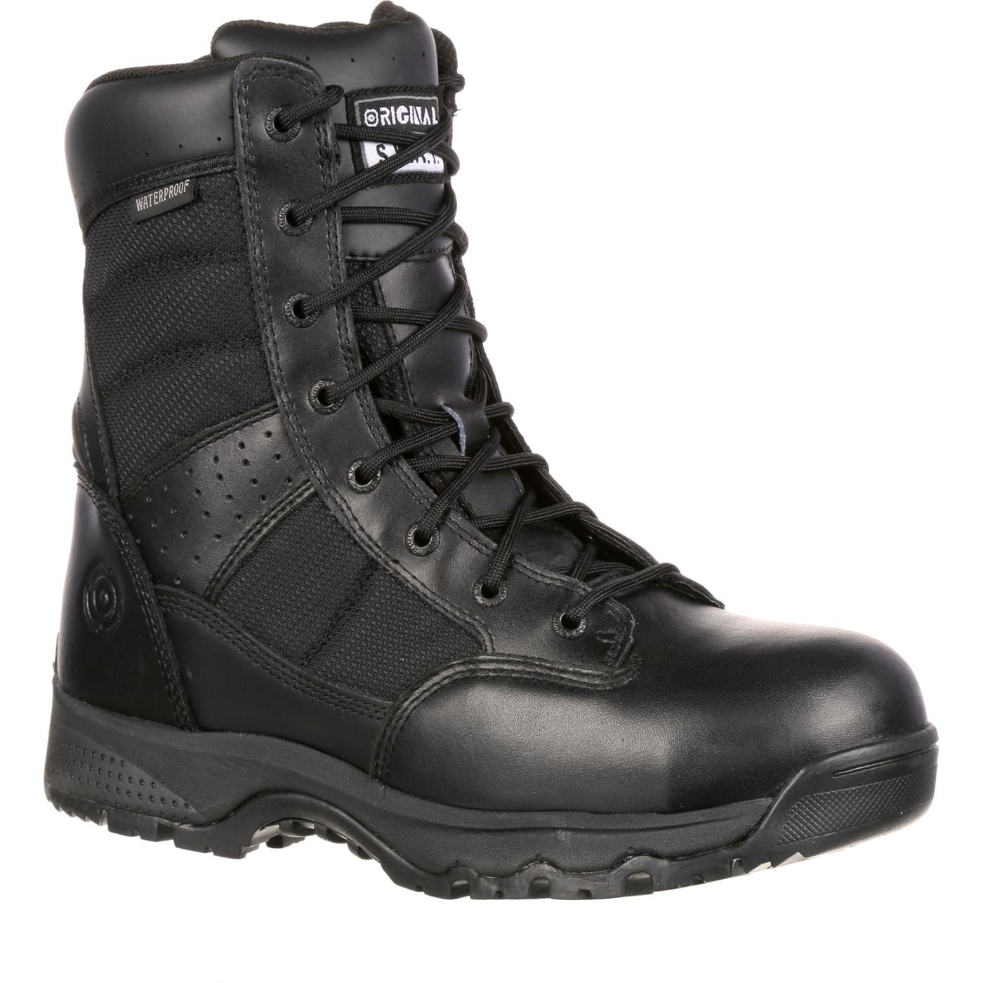 Original S.W.A.T. Metro Composite Toe Waterproof Side Zip Uniform Boot - main