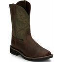 Justin Work Men's Steel Toe Electrical Hazard Pull-On Western Work Boot - main