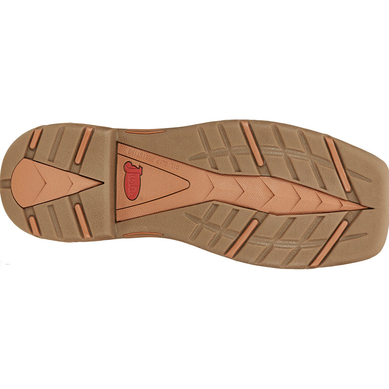 Justin Work Stampede Rush Corbett Men's 8-Inch Nano Composite Electrical Hazard Waterproof Work Boot - outsole