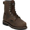 Justin Work Pulley Men's 8-inch Internal Met Composite Toe Waterproof Work Boot - main