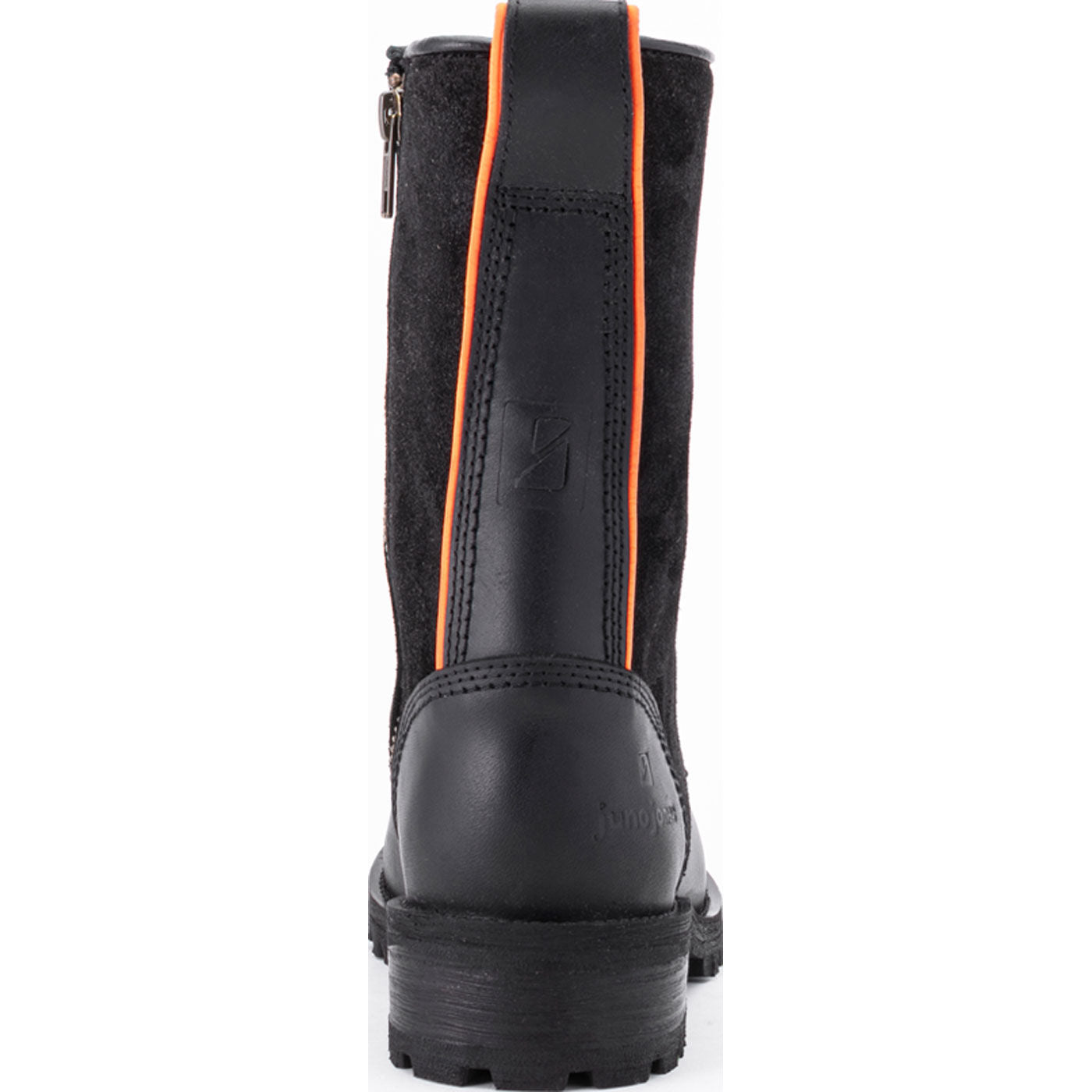 Juno Jones Serpentine Women's 8-inch Steel Toe Puncture-Resisting Zipper Work Boot - back