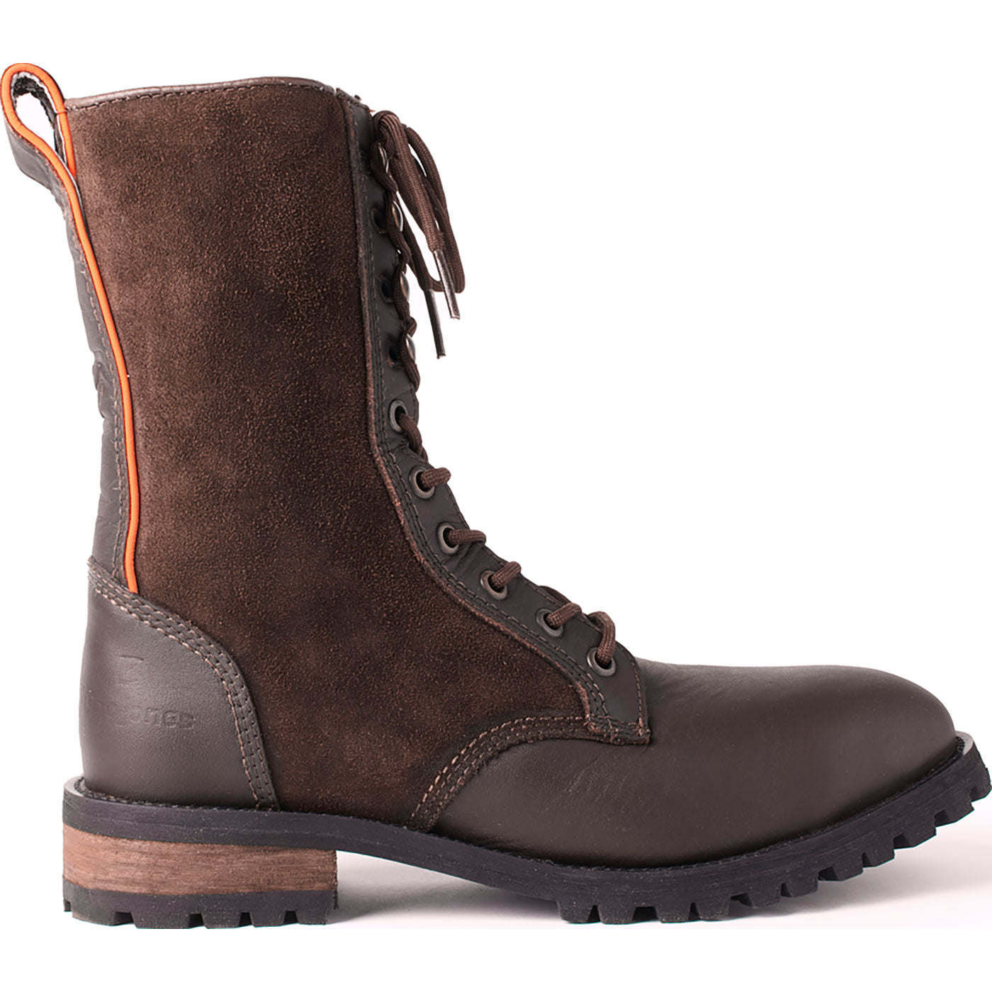 Juno Jones Serpentine Women's 8-inch Steel Toe Puncture-Resisting Zipper Work Boot - main