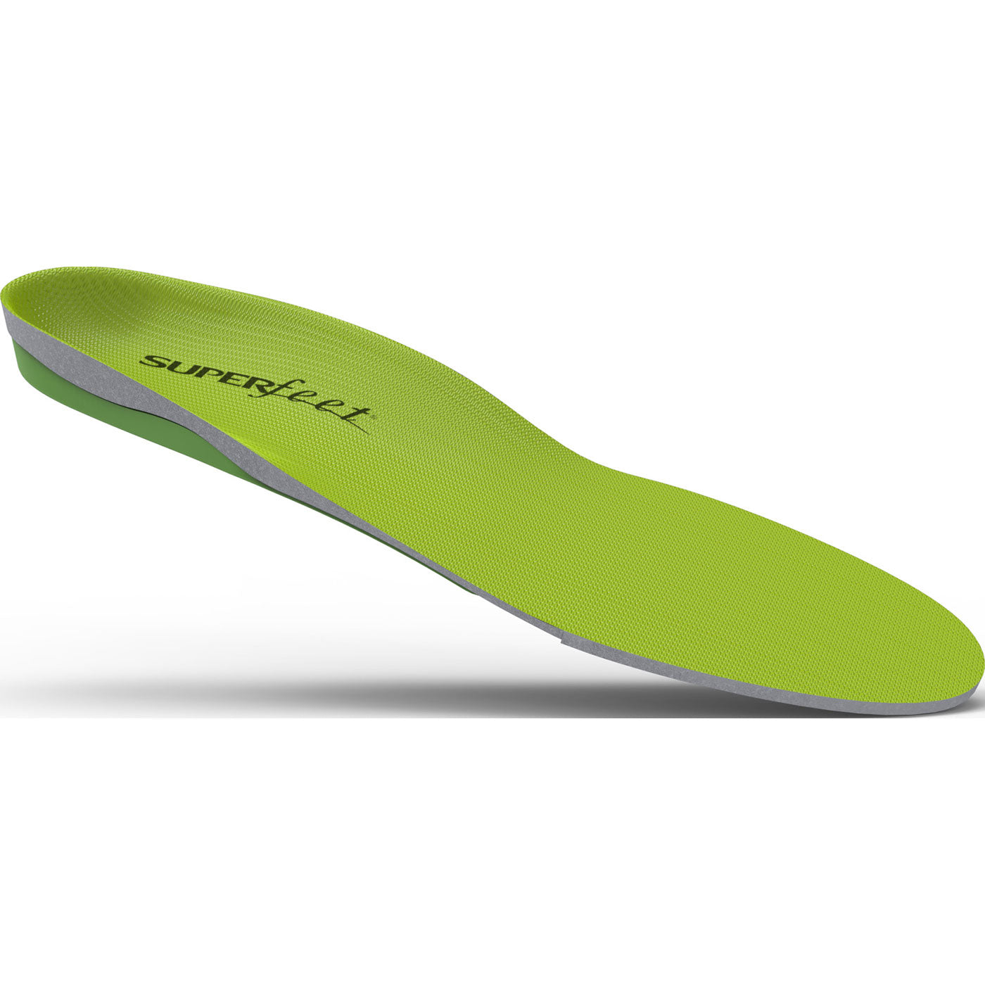 Superfeet GREEN All Purpose Unisex High Arch Insole - profile