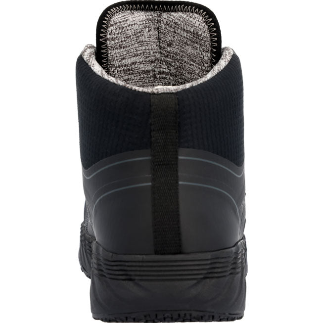 SlipGrips Men's Alloy Toe Electrical Hazard Puncture-Resisting Waterproof Hi-Top Athletic Work Shoe - back