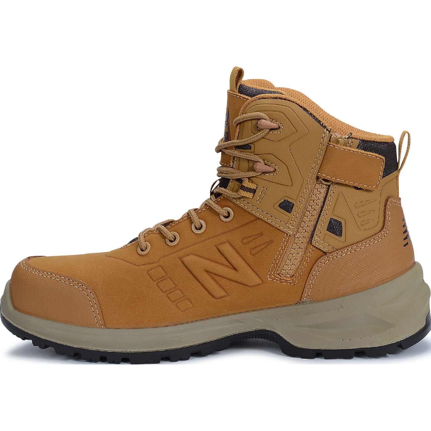 New Balance Calibre Men's Composite Toe Puncture-Resisting Zipper Work Boot - profile