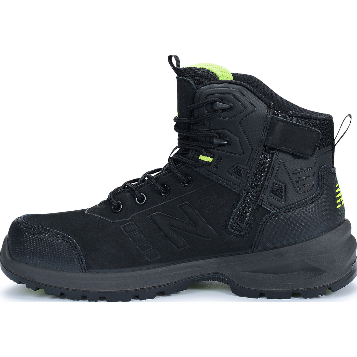 New Balance Calibre Men's Composite Toe Puncture-Resisting Zipper Work Boot - profile