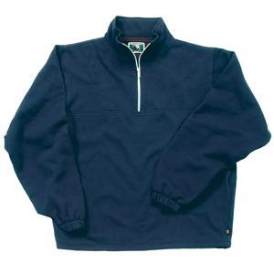 Berne Navy Thermal-Lined Original Fleece Quarter Zip - main