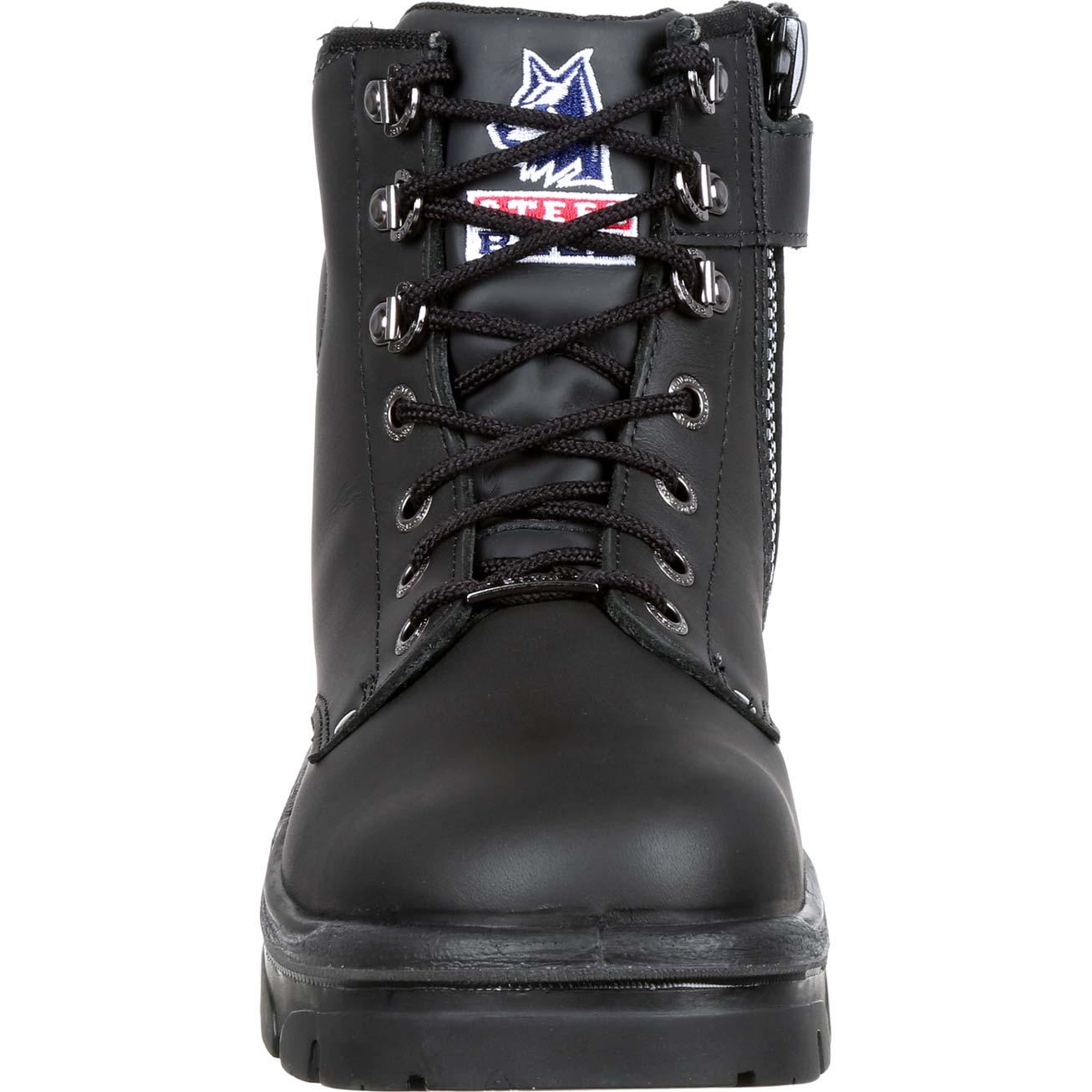 Steel Blue Argyle Zip Steel Toe Static-Dissipative Work Boot - front