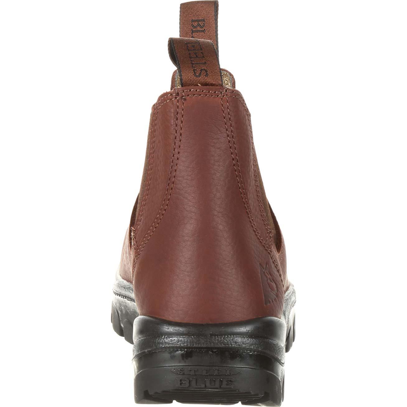 Steel Blue Hobart Steel Toe Work Romeo - back