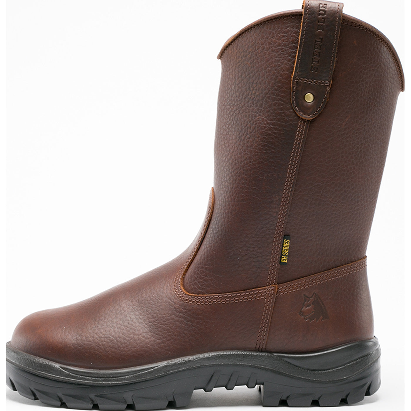 Steel Blue Heeler Men's 10 inch Steel Toe Electrical Hazard Work Wellington - profile