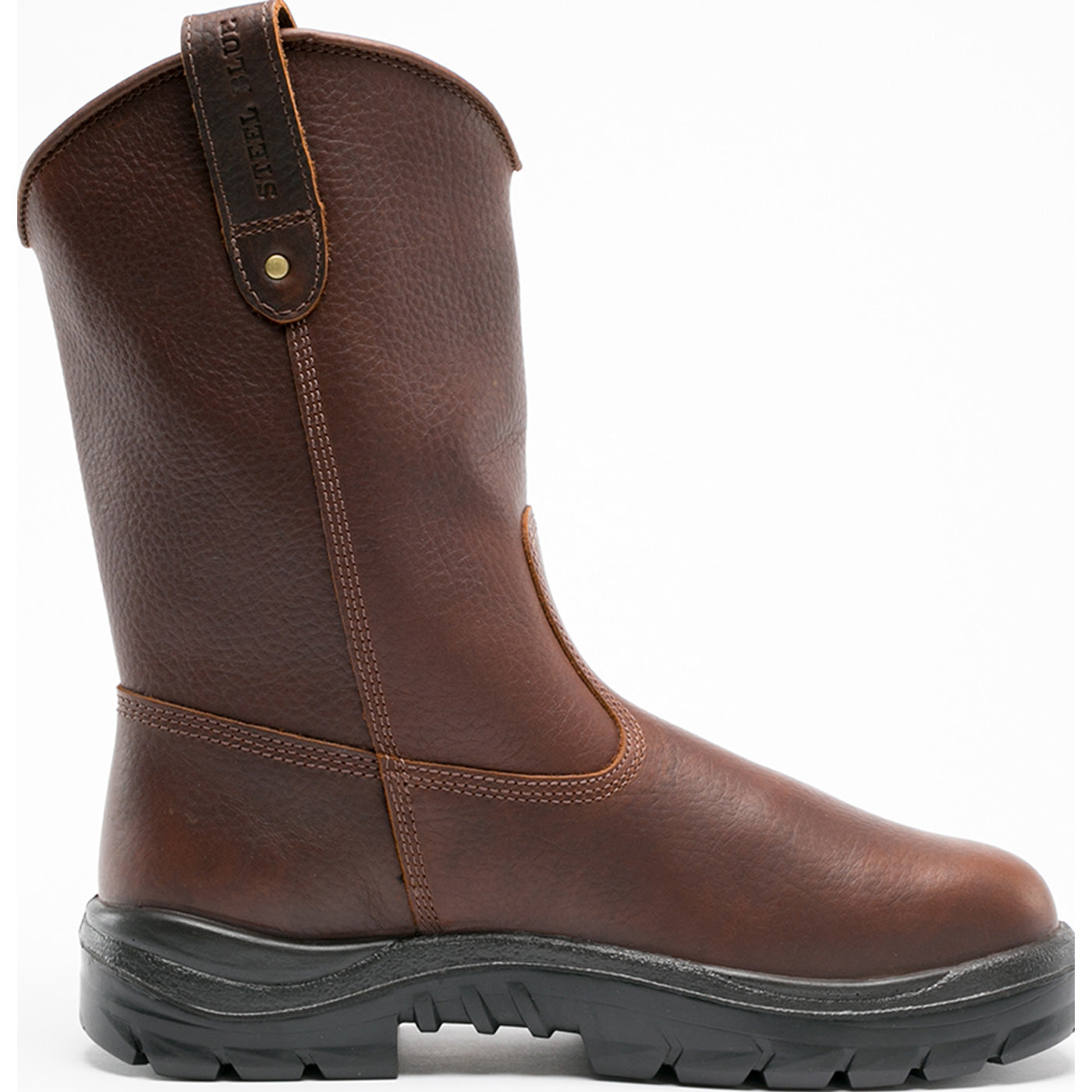 Steel Blue Heeler Men's 10 inch Steel Toe Electrical Hazard Work Wellington - profile