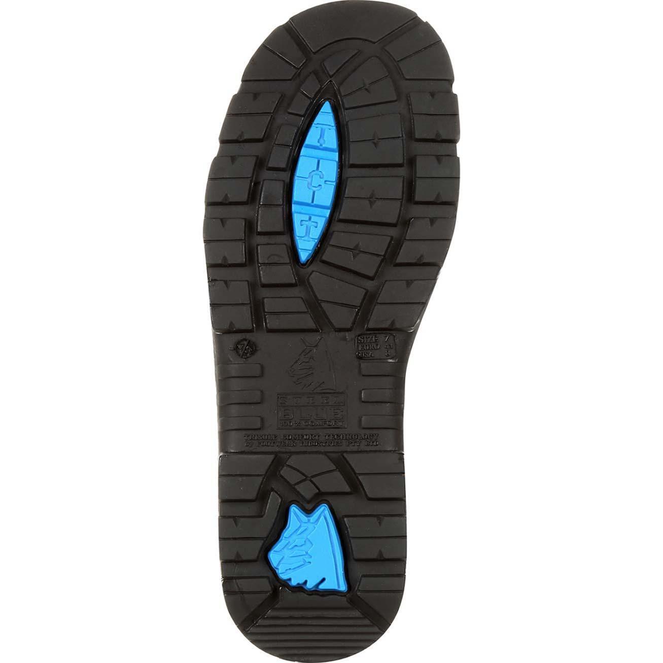 Steel Blue Argyle Steel Toe Work Boot - outsole