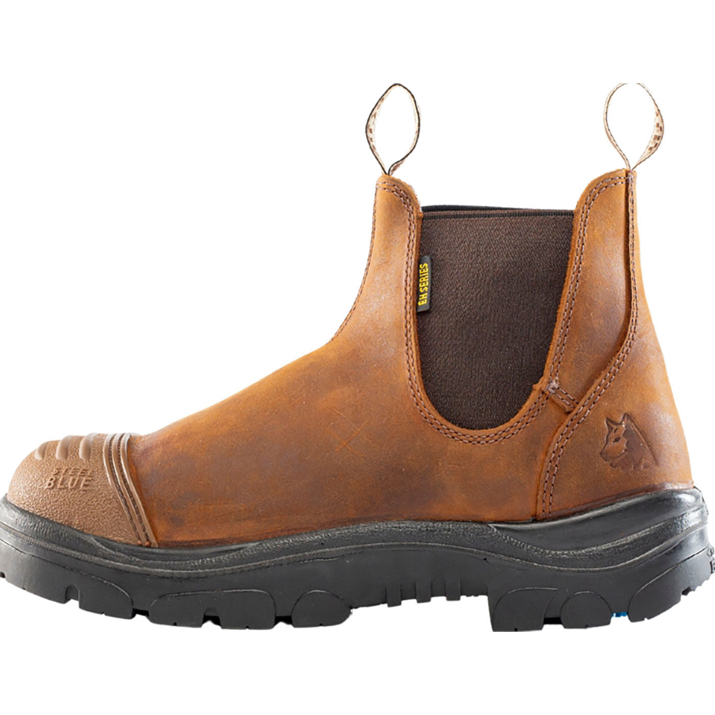 Steel Blue Hobart Scuff Men's Steel Toe Romeo Work Boot - profile