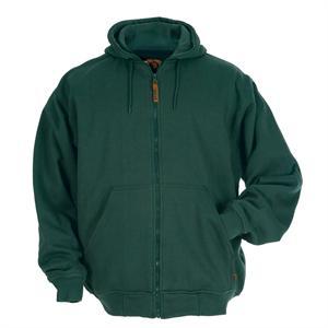 Berne Green Thermal-Lined Hooded Sweatshirt - main