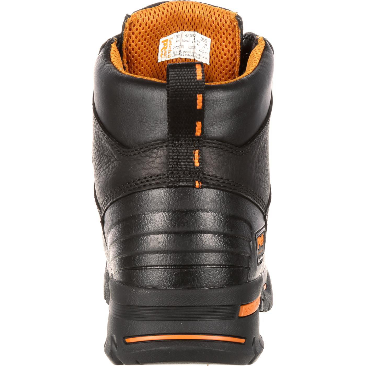 Timberland PRO Endurance Men's CSA Steel Toe Puncture-Resisting Waterproof Work Boot - back