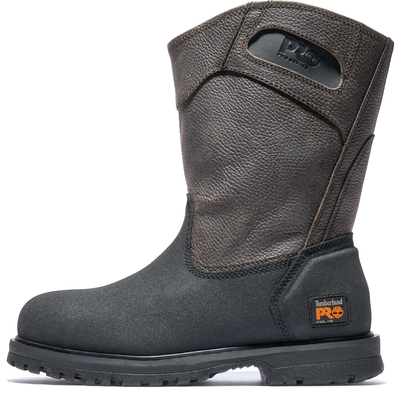 Timberland PRO Power Welt Men's 10-inch Steel Toe Pull-on Work Boot - profile