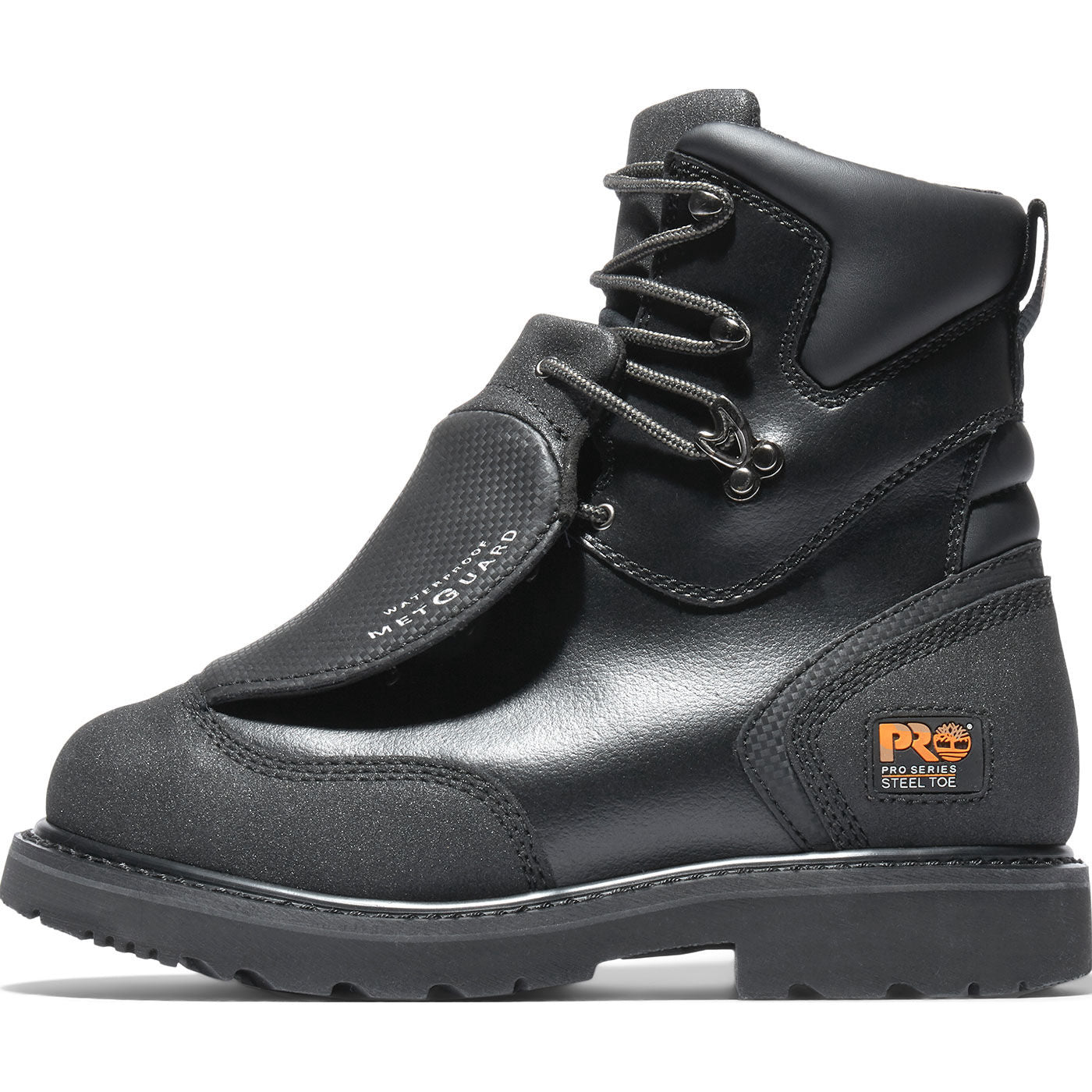 Timberland PRO Men's 8-inch Steel Toe Metatarsal Guard Waterproof Work Boot - profile