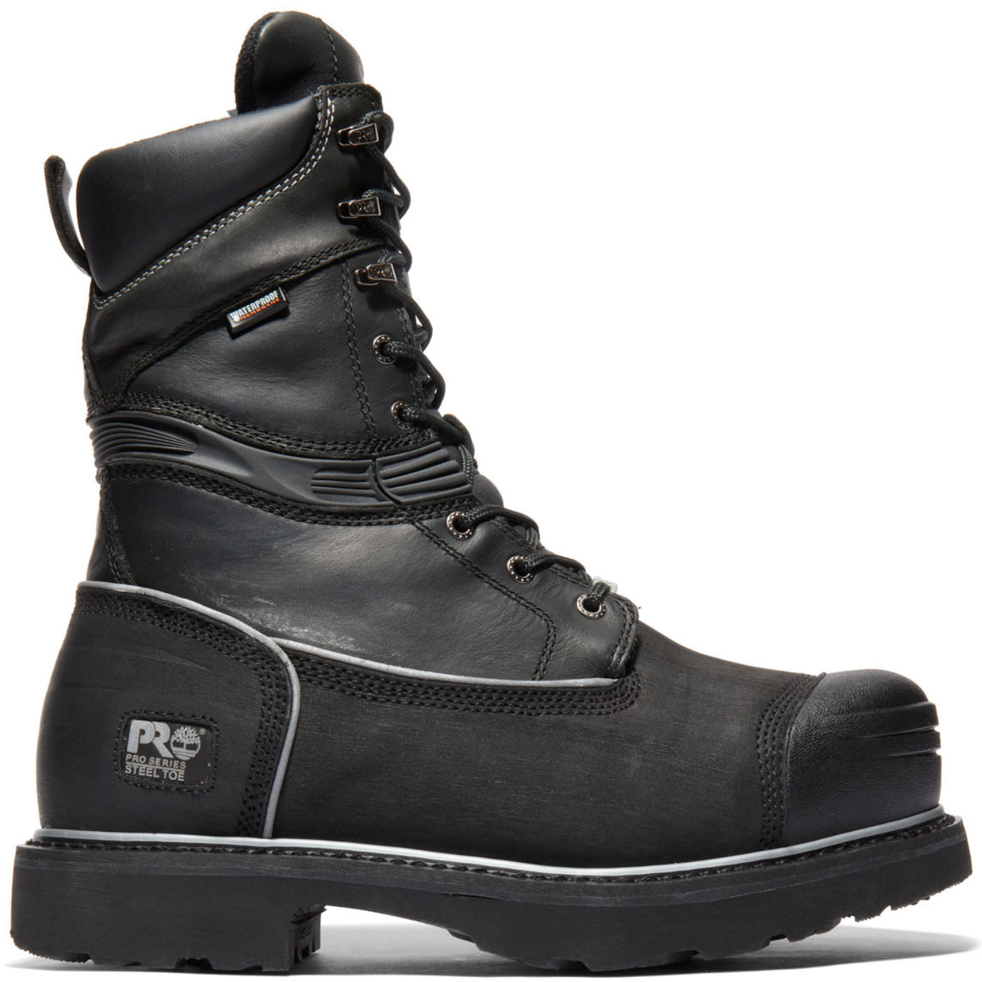 Timberland PRO Gravel Pit Steel Toe Met-Guard Puncture-Resisting Waterproof Insulated Mining Boot - profile