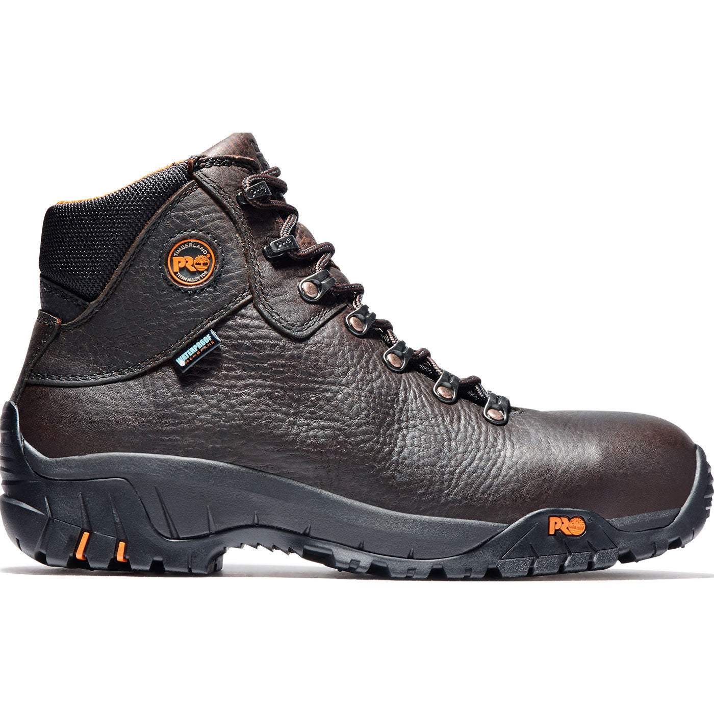 Timberland PRO TiTAN Trekker Men's Alloy Toe Waterproof Hiker Work Boot - profile