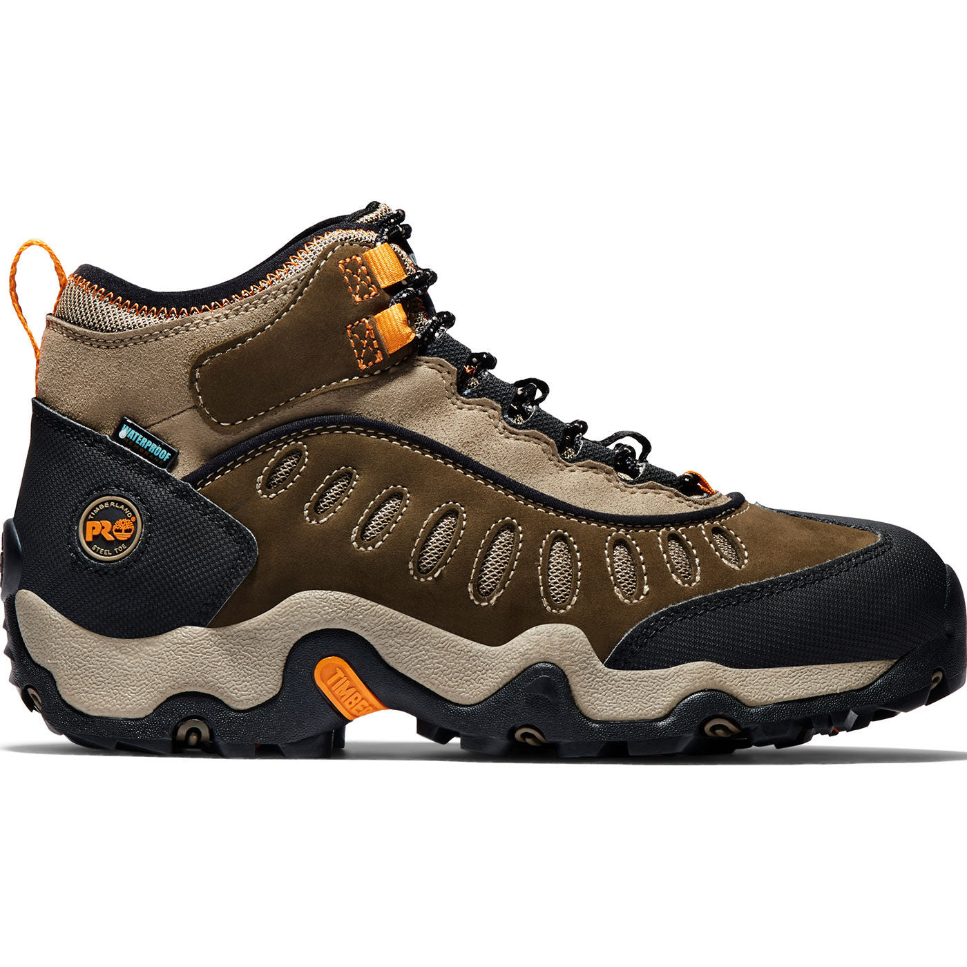 Timberland PRO Mudslinger Men's Steel Toe Waterproof Work Hiker - profile