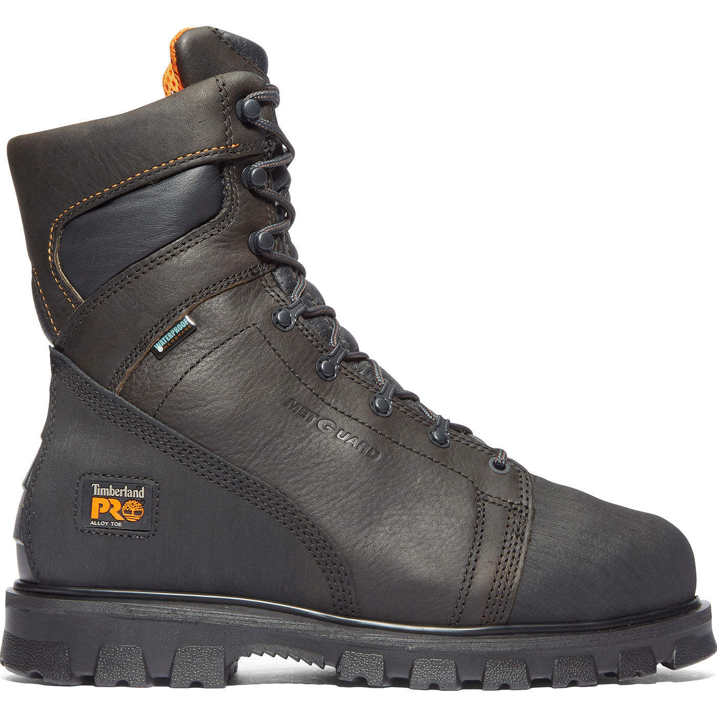 Timberland PRO Rigmaster 8-inch Alloy Toe Internal Met Waterproof Work Boot - profile